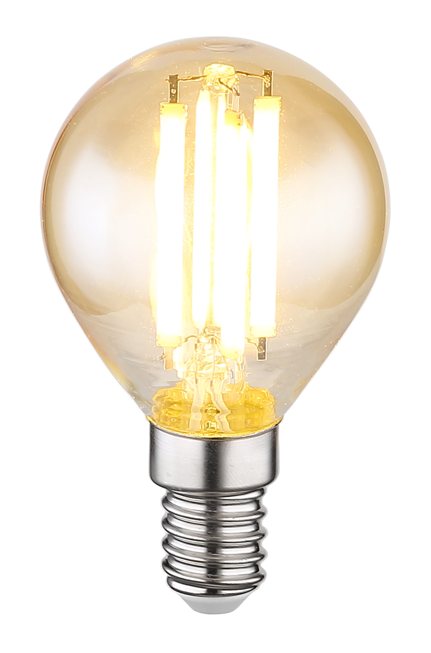 LED LEUCHTMITTEL GLAS AMBER, 1XE14 LED