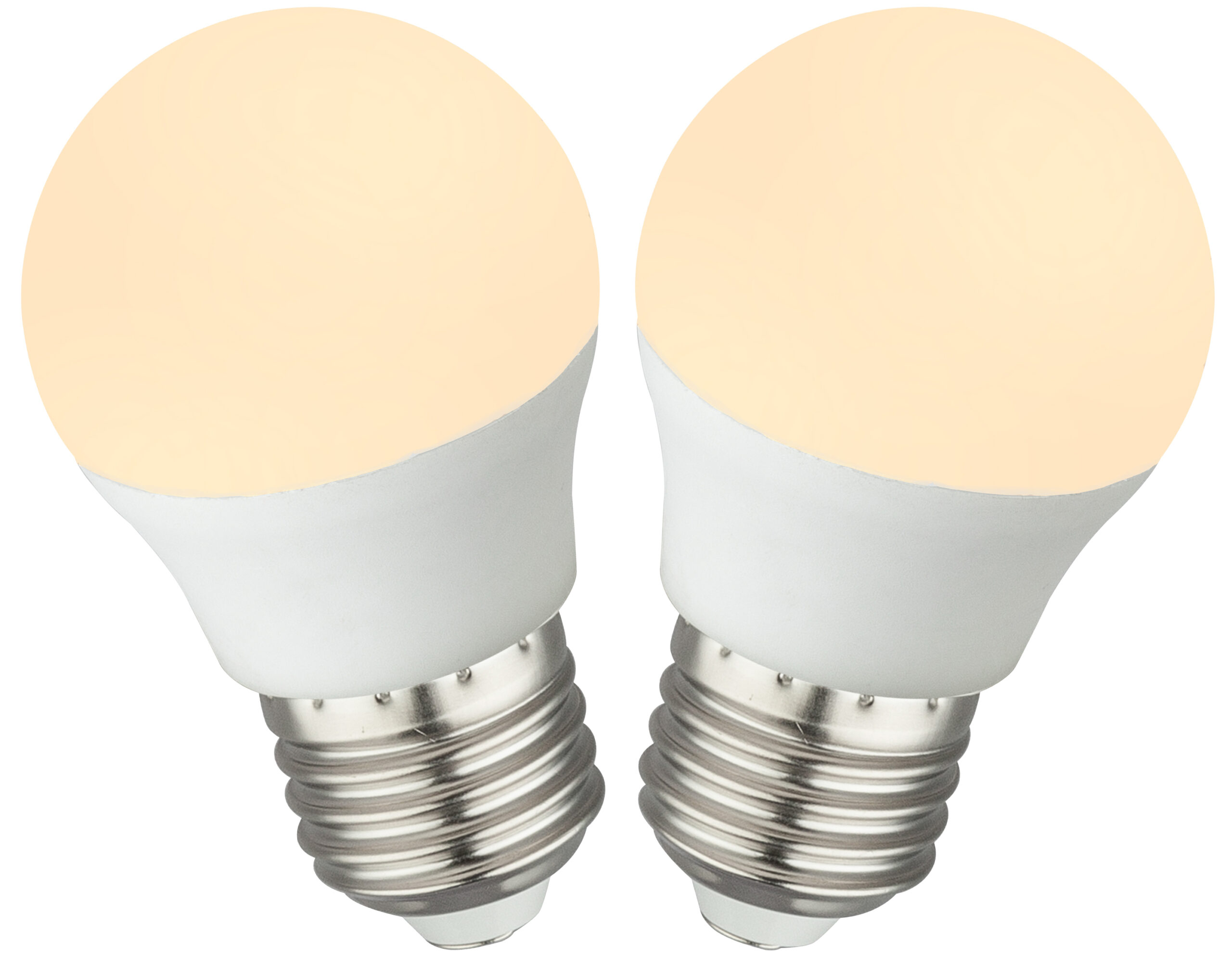 LED LEUCHTMITTEL NICKEL MATT, 2XE27 ILLU