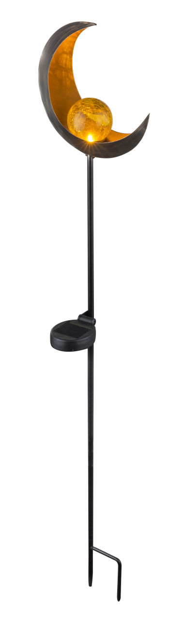 SOLARLEUCHTE METALL BRONZEFARBEN, 1XLED