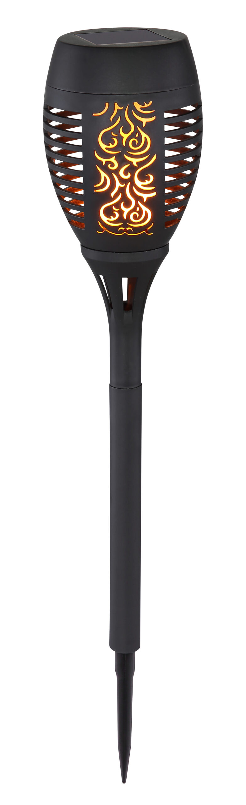 SOLARLEUCHTE KUNSTSTOFF SCHWARZ, 36XLED
