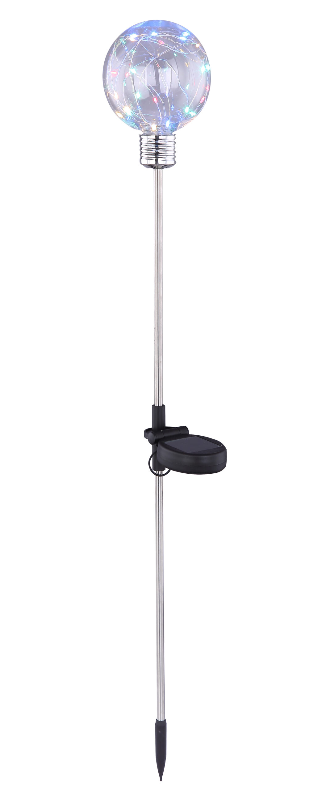 SOLARLEUCHTE EDELSTAHL, 20XLED