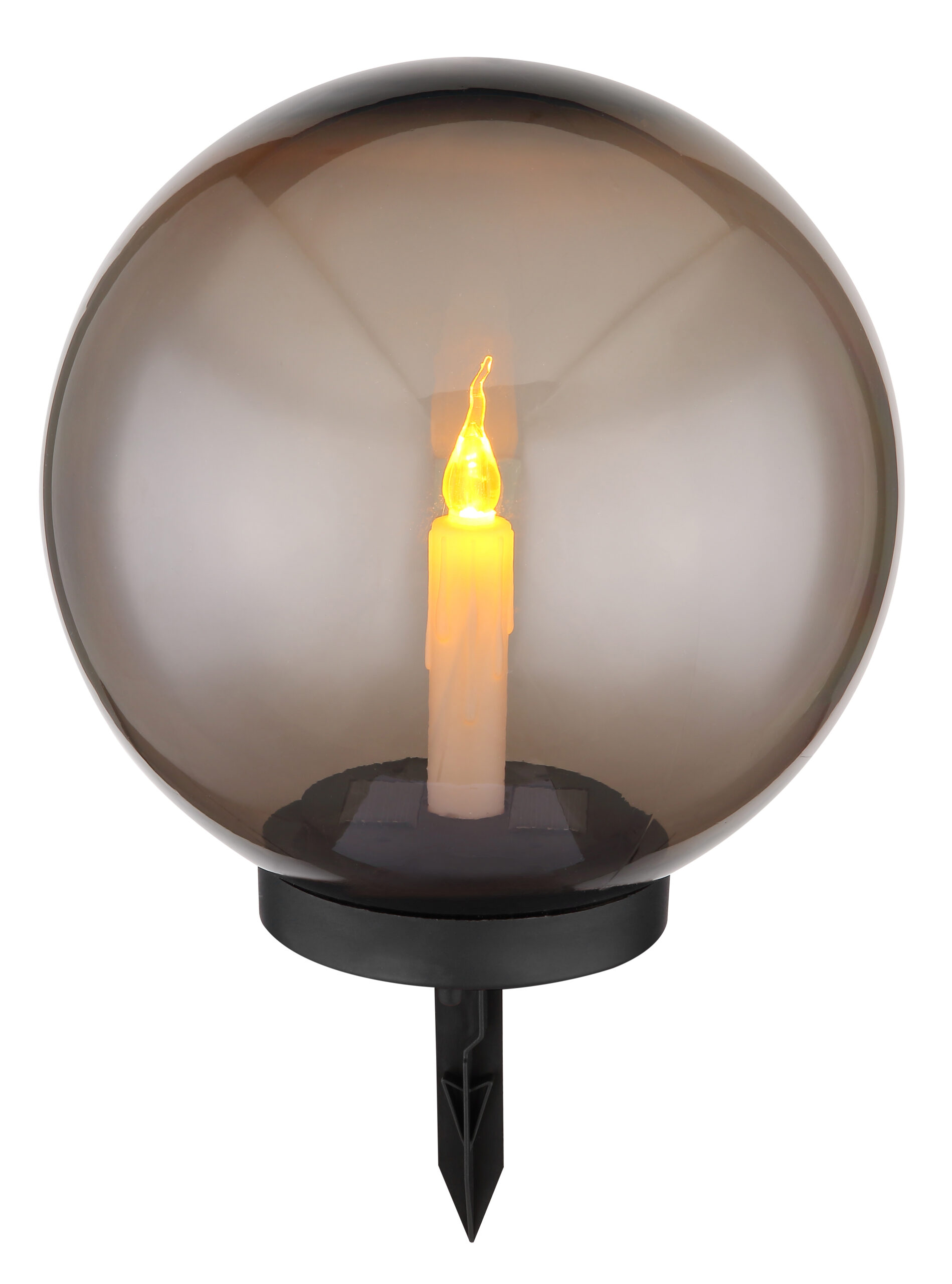 SOLARLEUCHTE KUNSTSTOFF SCHWARZ, 1XLED