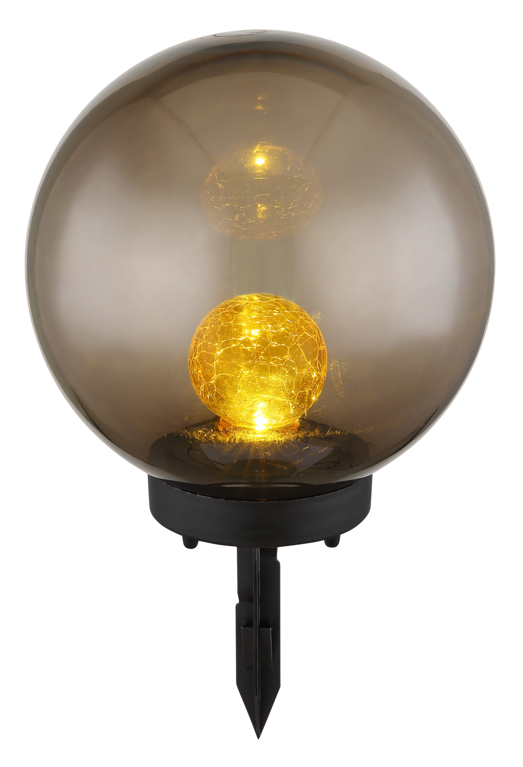 SOLARLEUCHTE KUNSTSTOFF SCHWARZ, 1XLED