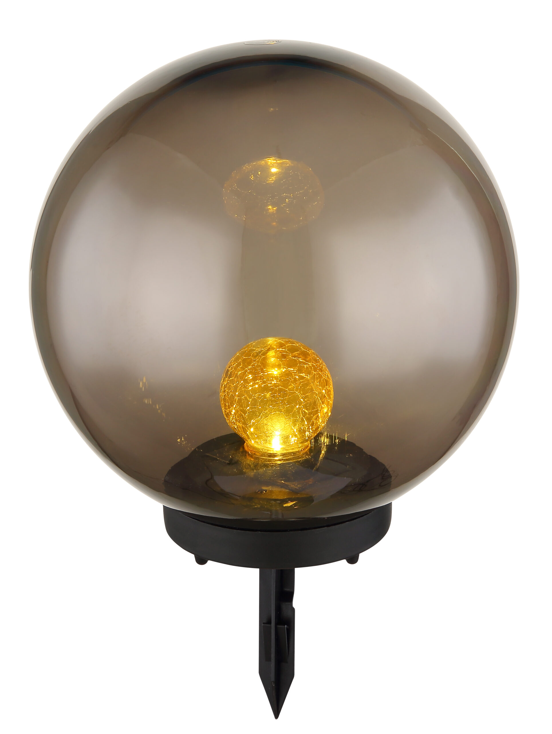 SOLARLEUCHTE KUNSTSTOFF SCHWARZ, 1XLED