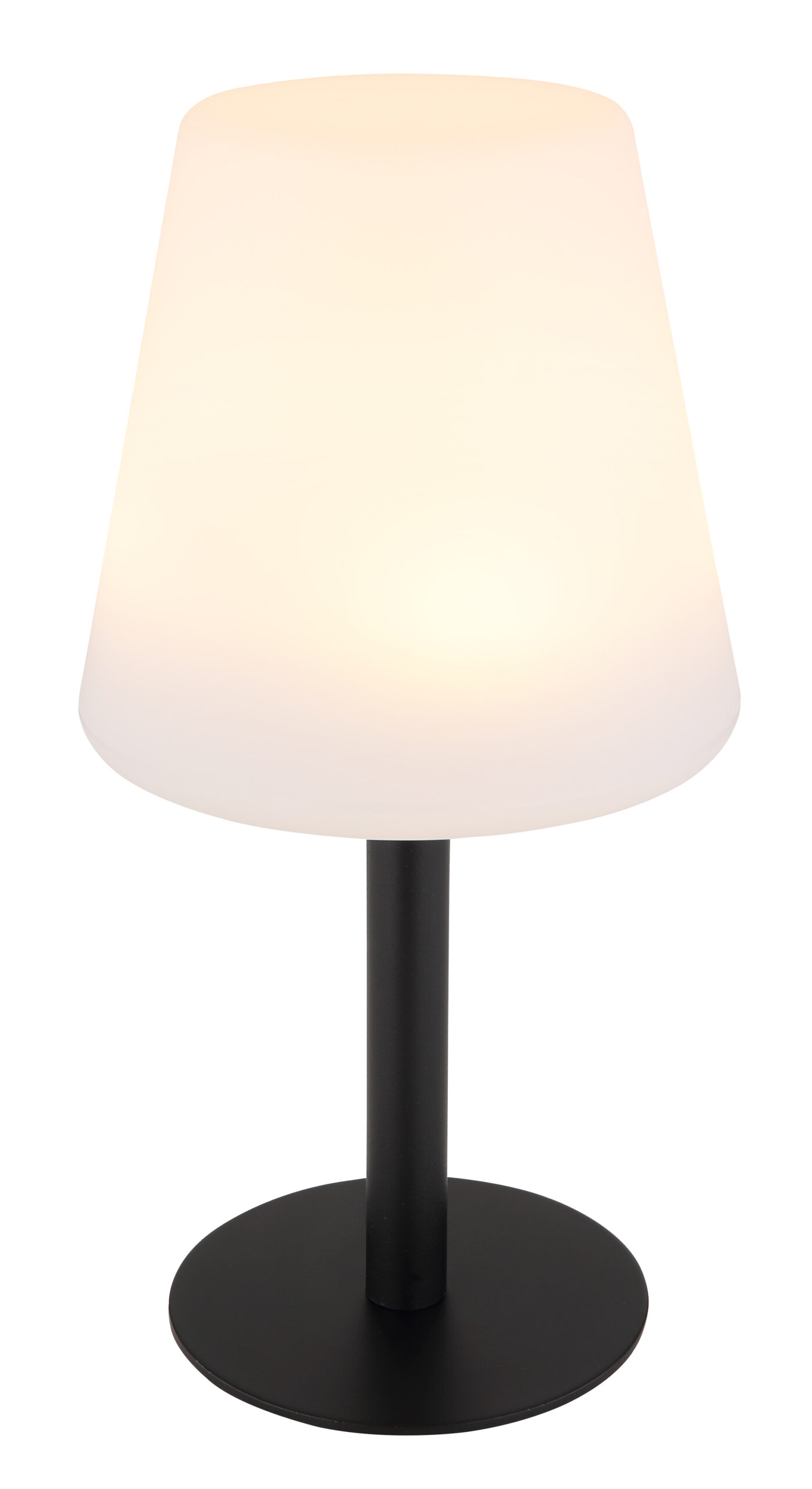 SOLARLEUCHTE METALL SCHWARZ, 8XRGBW LED