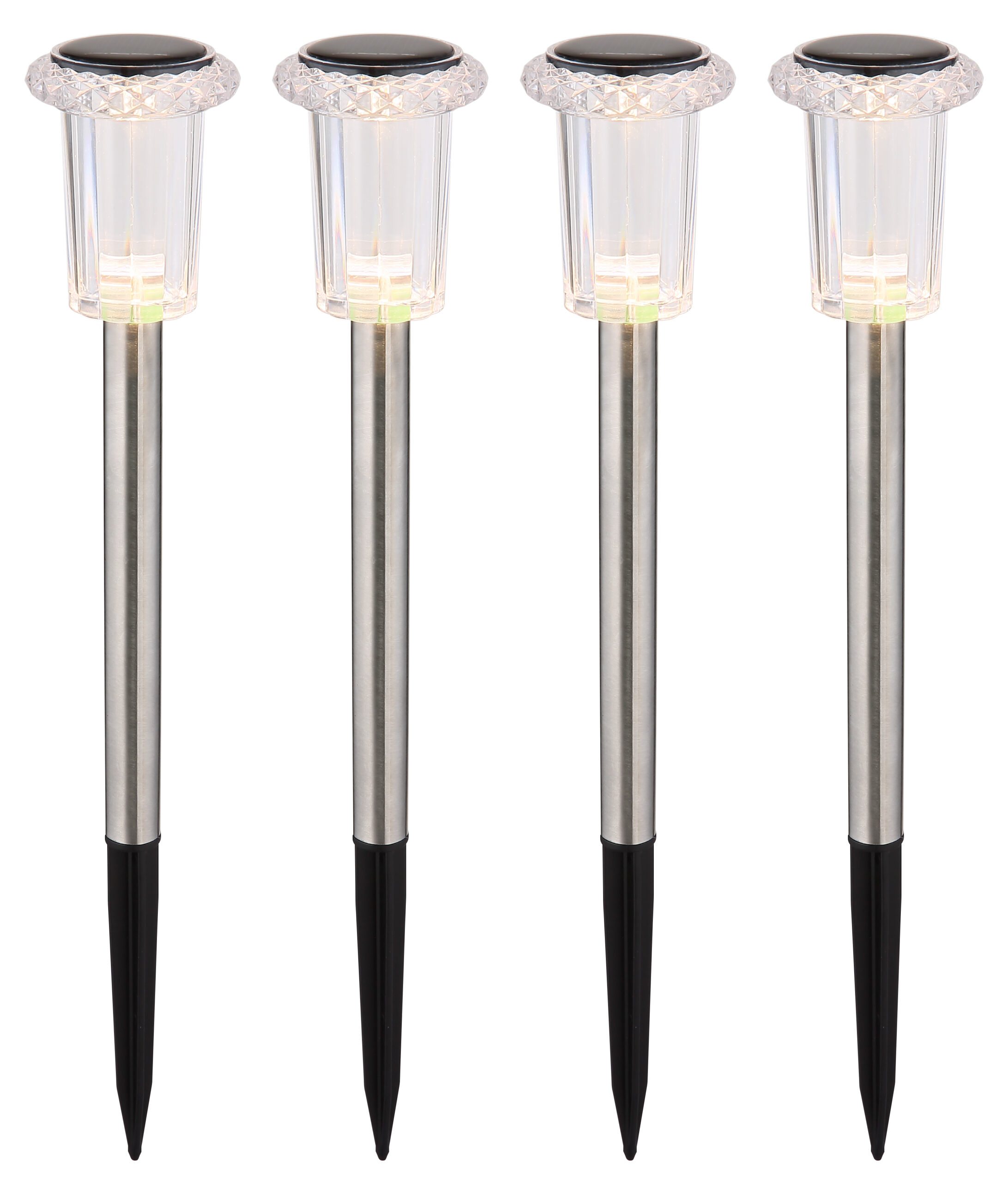 SOLARLEUCHTE EDELSTAHL, 1XLED