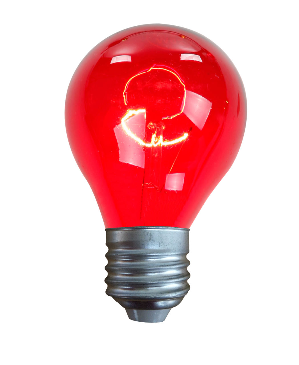 LEUCHTMITTEL GLAS ROT, 1XE27