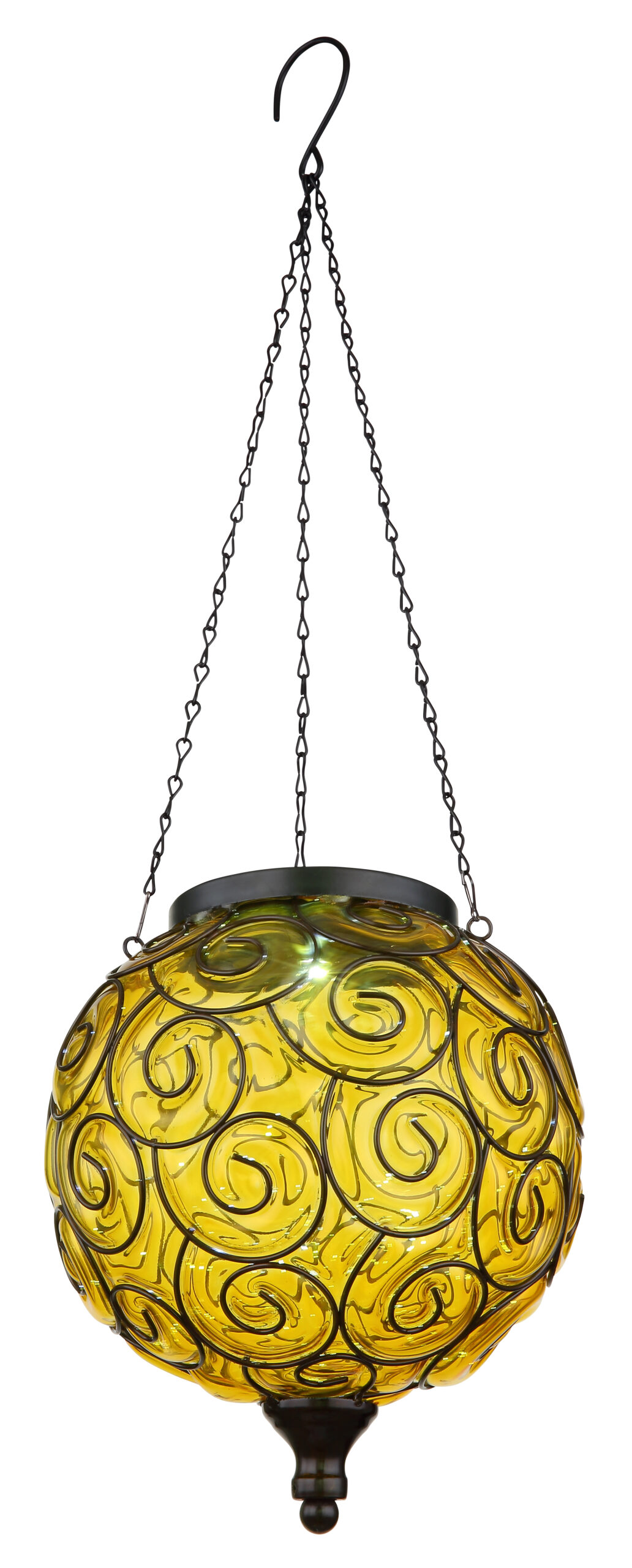SOLARLEUCHTE METALL SCHWARZ, 1XLED