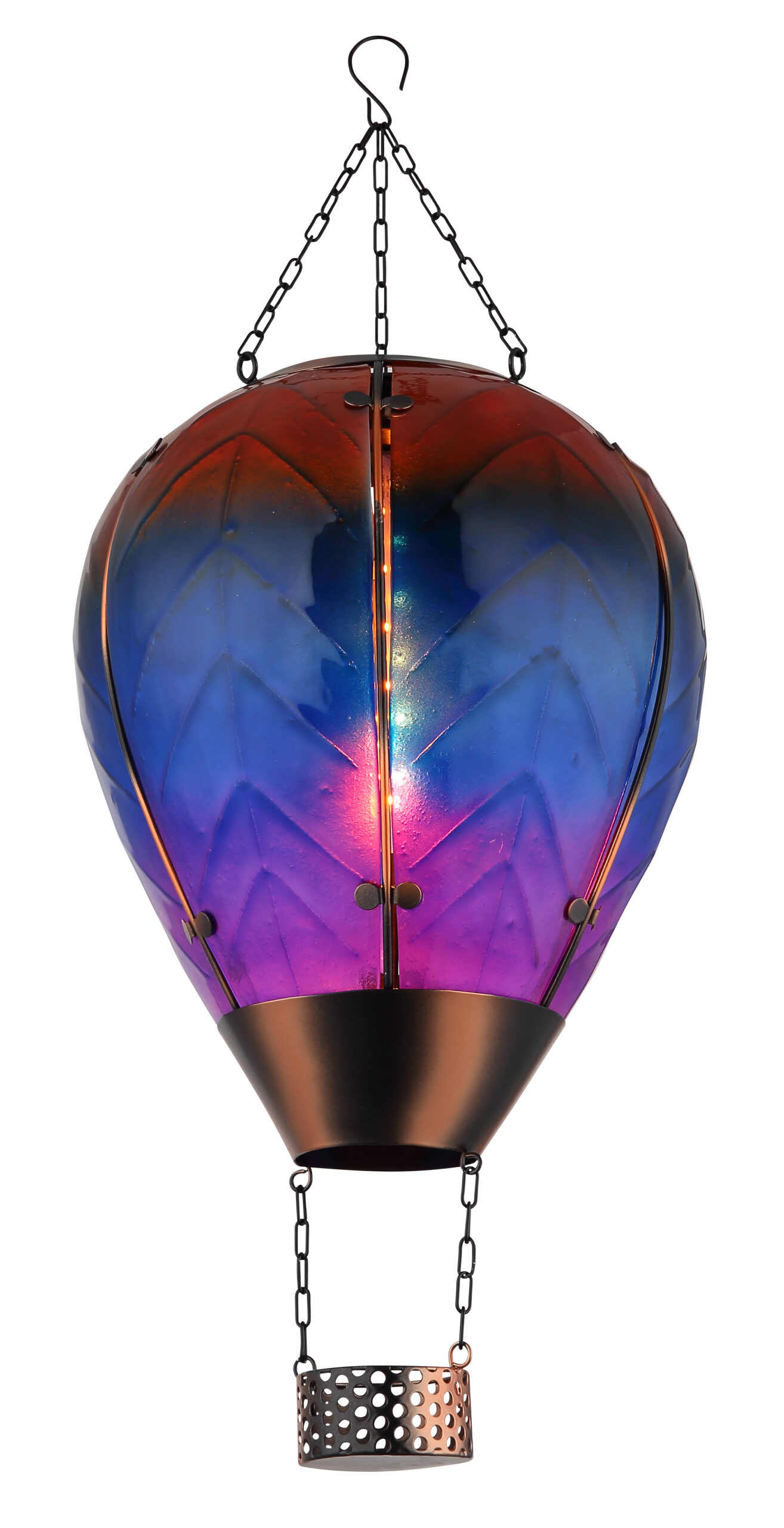SOLARLEUCHTE METALL SCHWARZ MATT, 24XLED