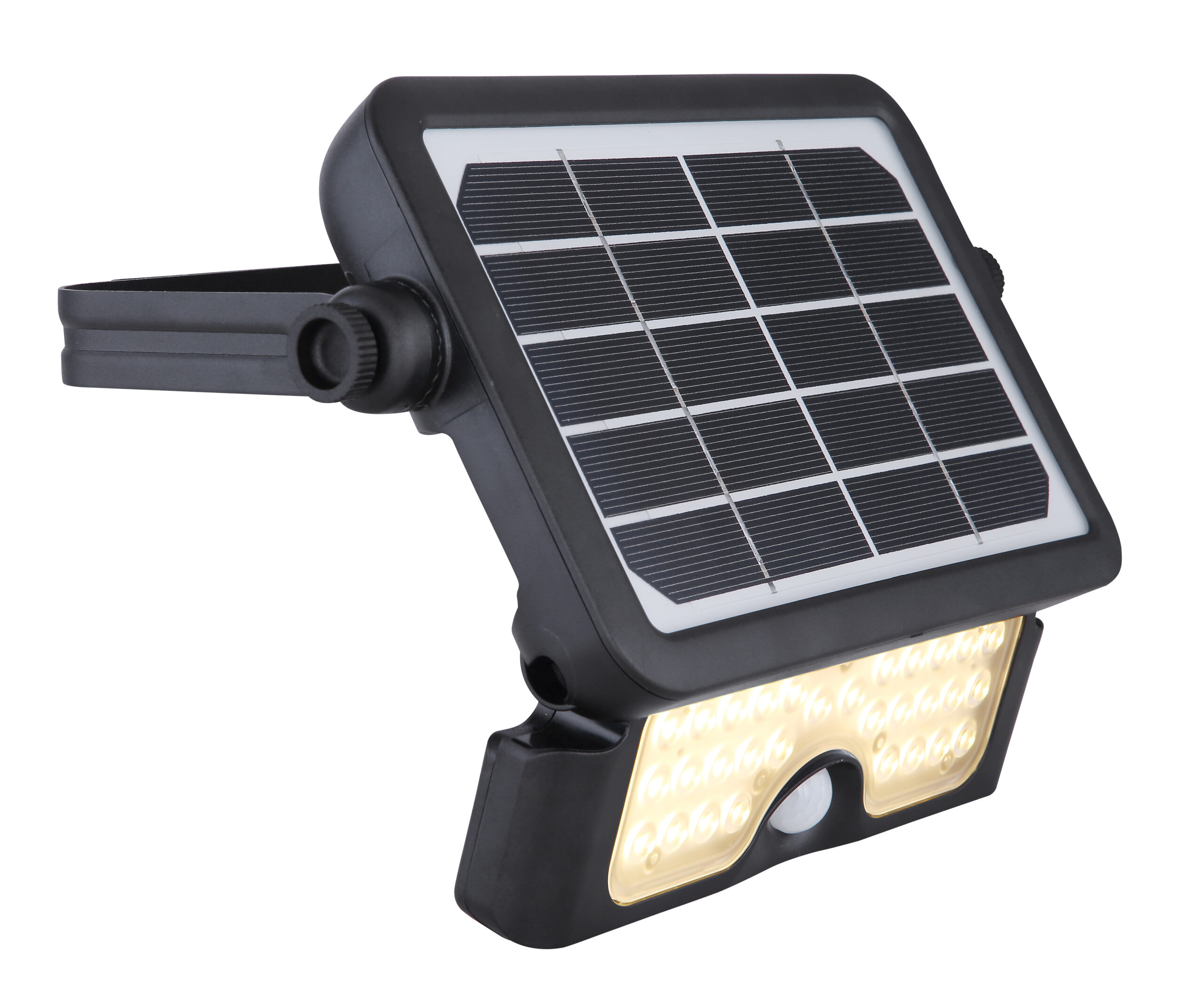 SOLARLEUCHTE KUNSTSTOFF SCHWARZ, 1XLED