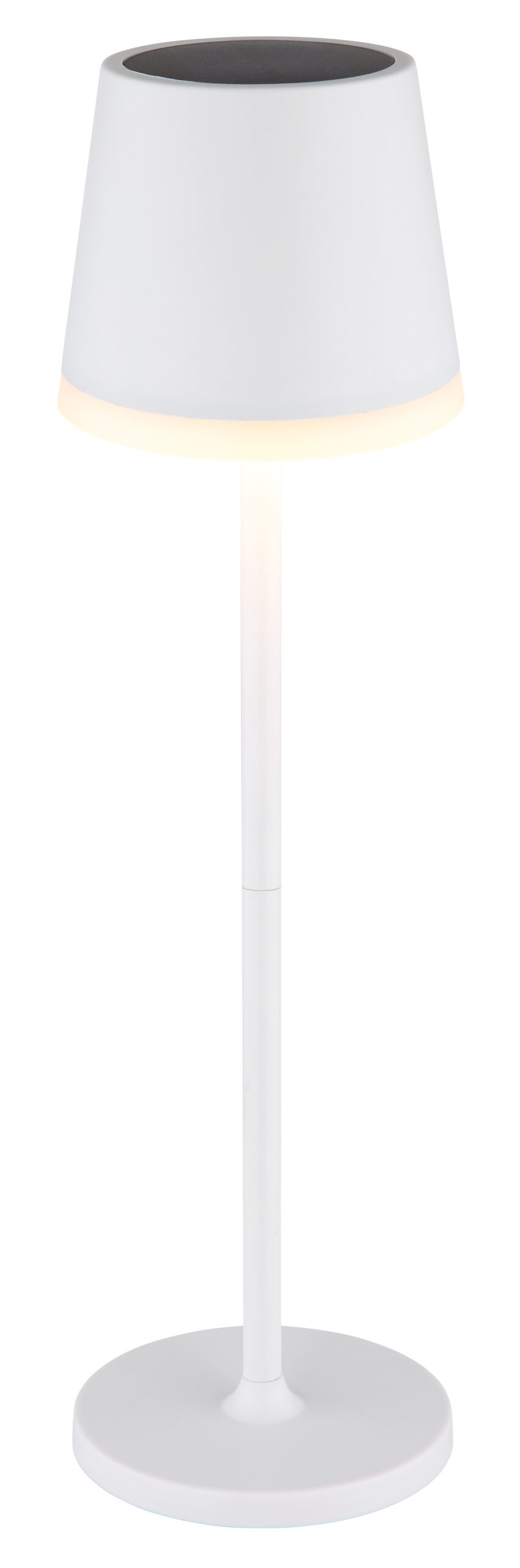 SOLARLEUCHTE METALL WEIß, 10XLED