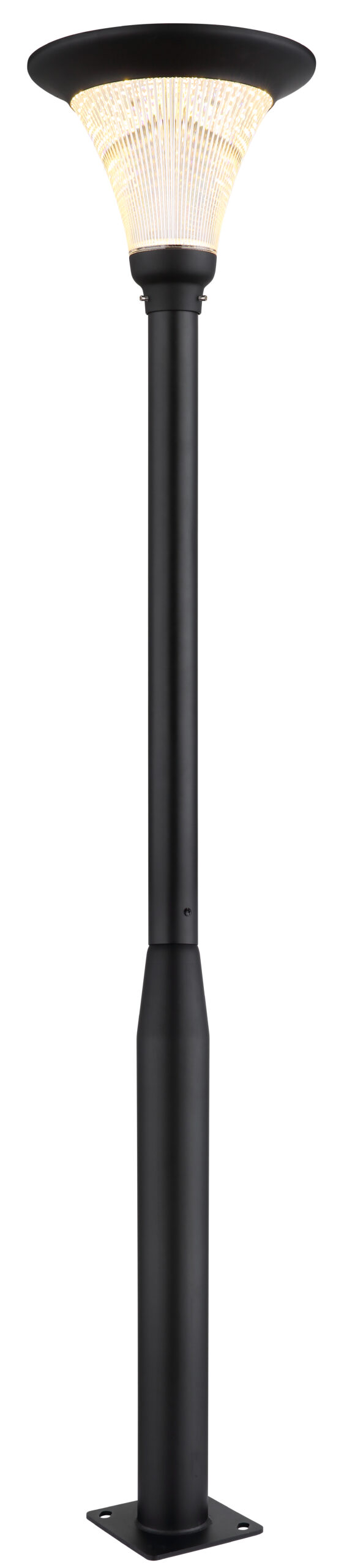 SOLARLEUCHTE ALUMINIUM DRUCKGUSS GRAU, 1XLED