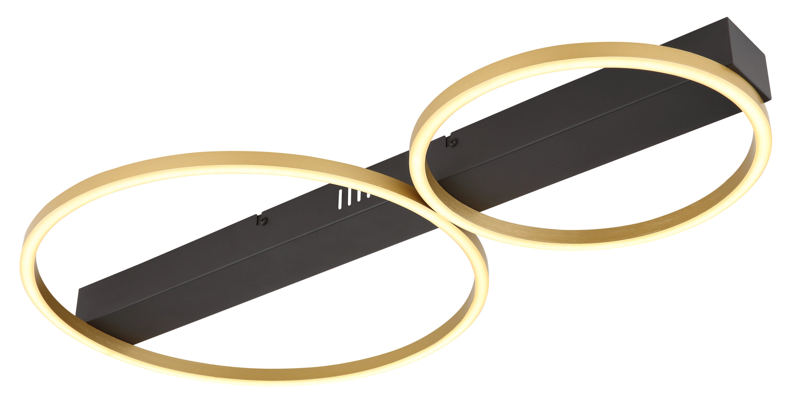 DECKENLEUCHTE METALL SCHWARZ MATT, 1XLED