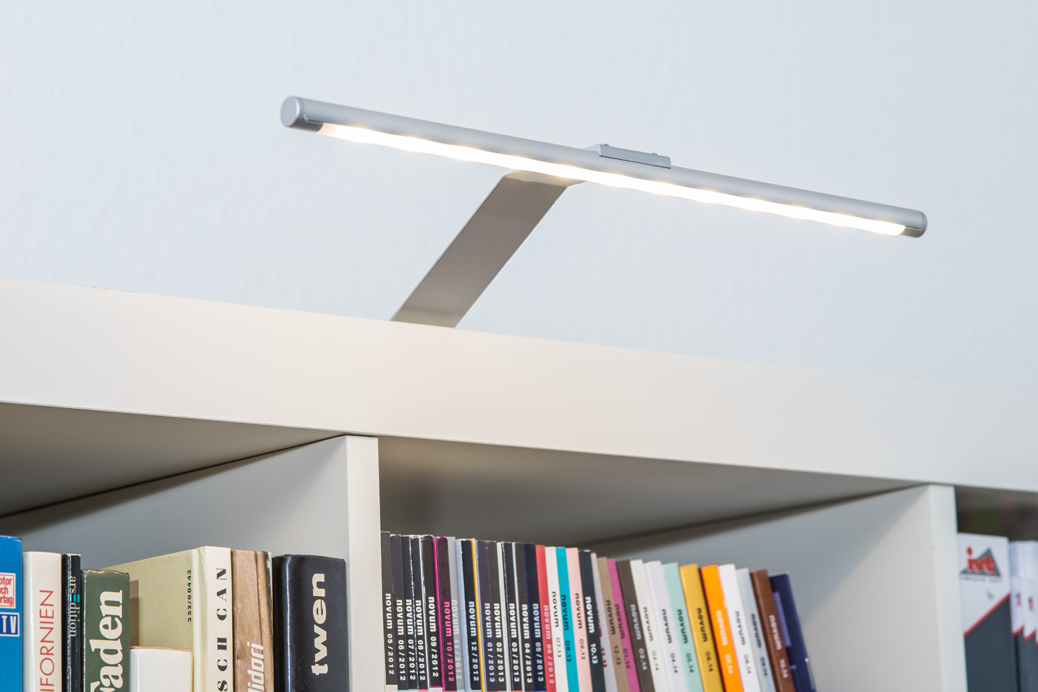 WANDLEUCHTE METALL SILBERFARBEN, 1XLED