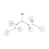 Plafonska lampa FAIRY GOLD 6xG9