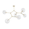Plafonska lampa FAIRY GOLD 6xG9