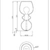 Stolna lampa CLARITY