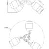Plafonska lampa MILLEY