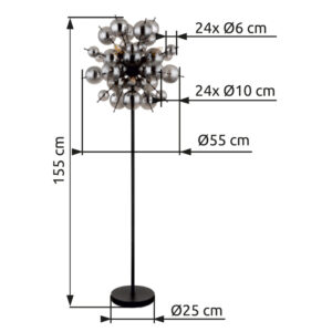 Podna lampa UDO