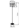 Podna lampa GORLEY