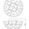 Plafonska lampa VIRINA