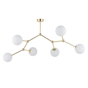 Plafonska lampa FAIRY GOLD WHITE 6xG9
