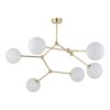 Plafonska lampa FAIRY GOLD WHITE 6xG9