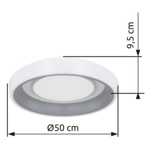 Plafonska lampa TABANO