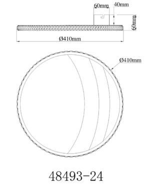 Plafonska rasvjeta CONSTANCE