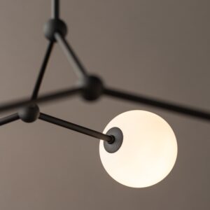 Plafonska lampa FAIRY BLACK 4