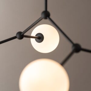 Plafonska lampa FAIRY BLACK 4