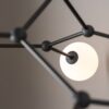 Plafonska lampa FAIRY BLACK 6