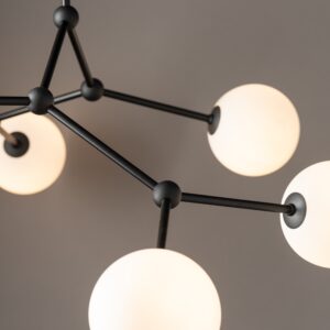 Plafonska lampa FAIRY BLACK 6